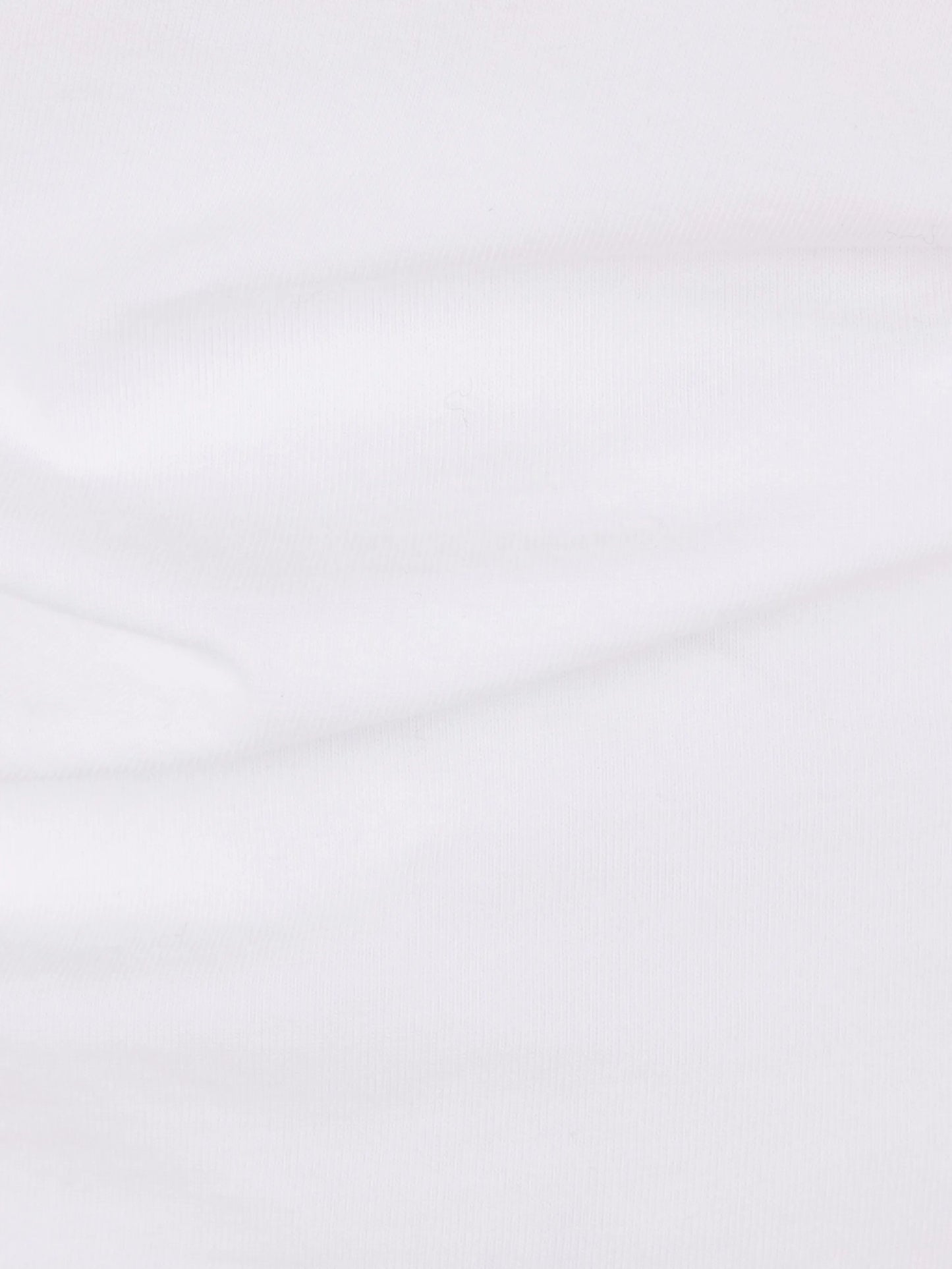 asymmetrical cotton T-shirt