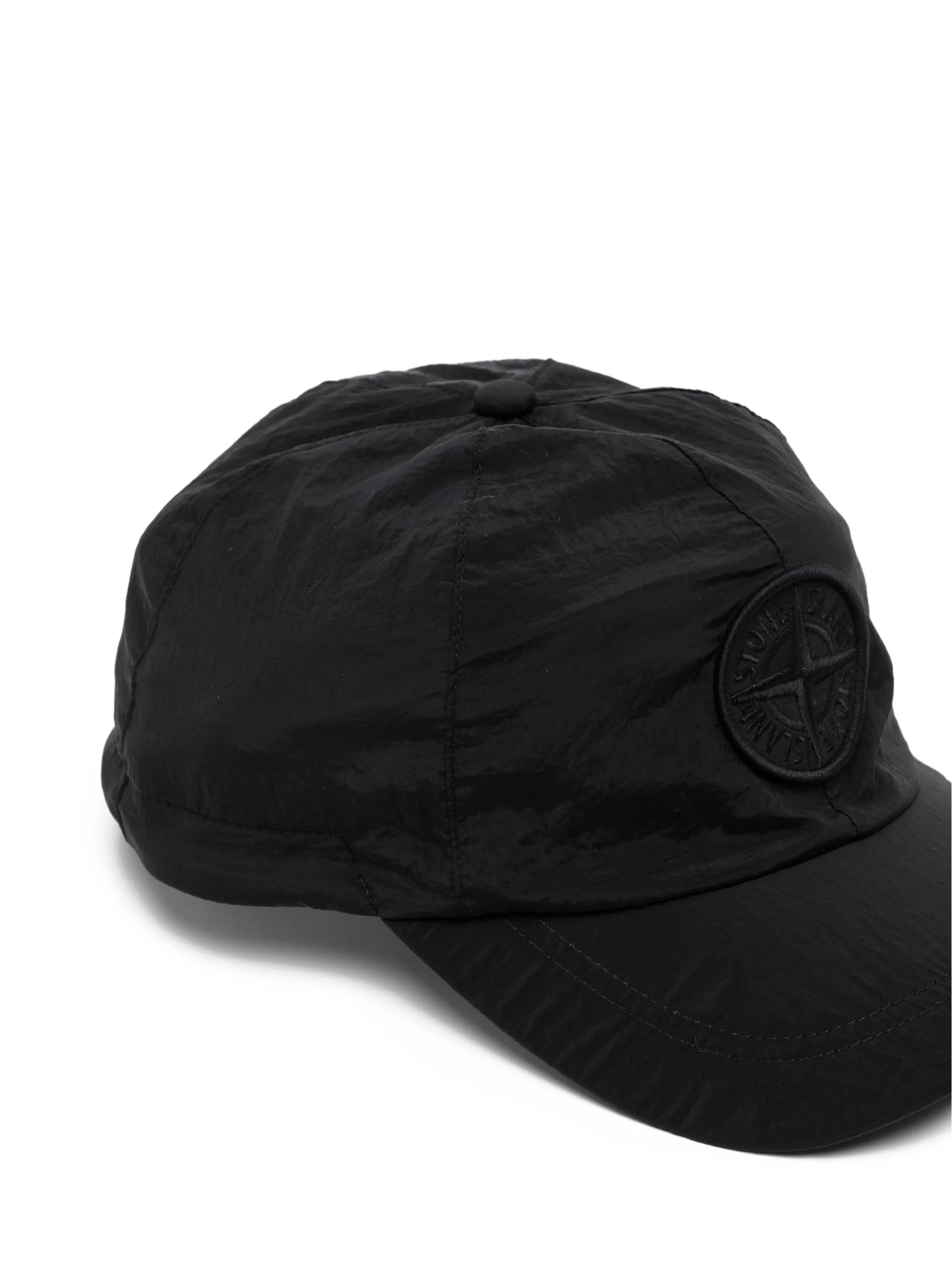 embroidered-logo baseball cap