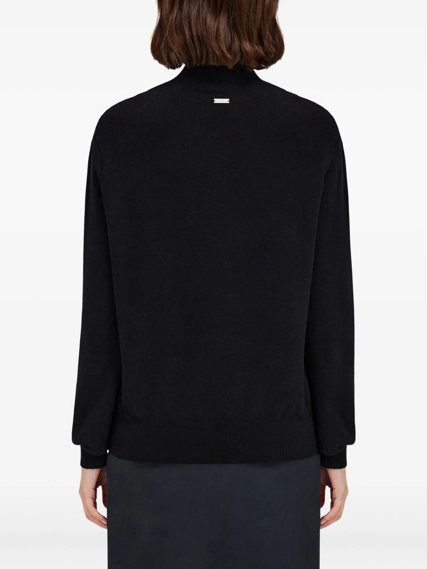 pleated-tassel sweater