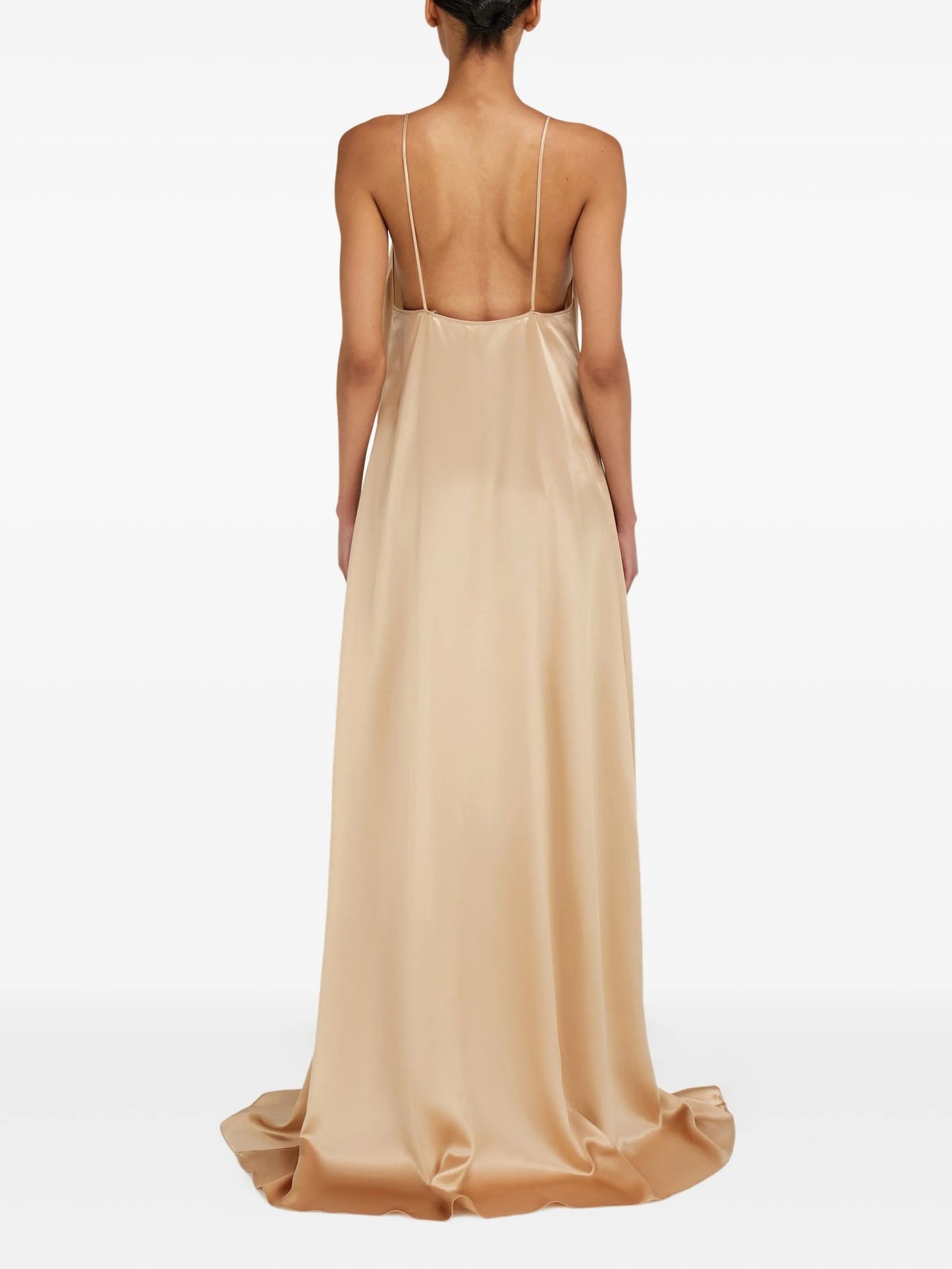 v-neck maxi dress