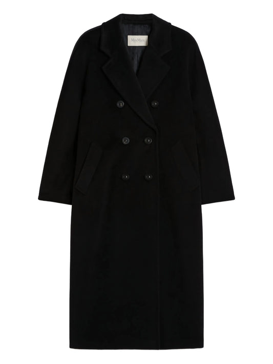 double-breasted wool coat