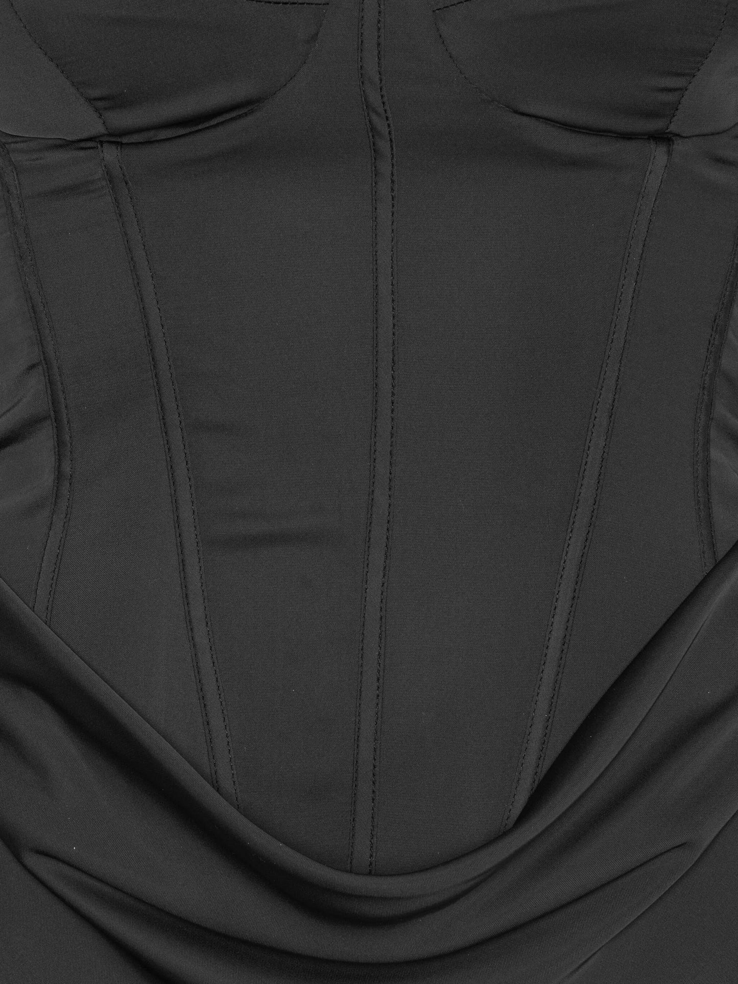 corset maxi dress