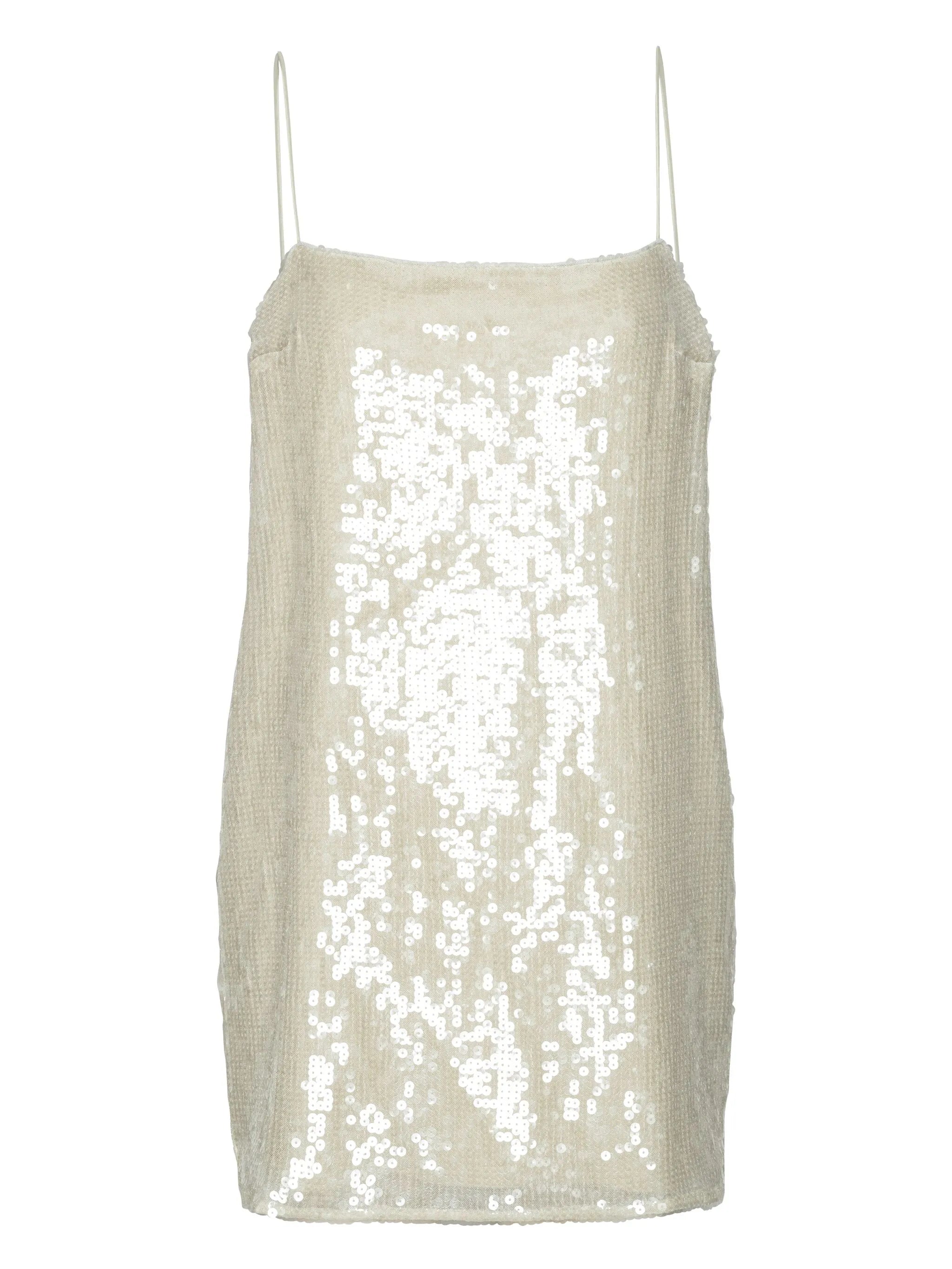 sequin-embellished mini dress