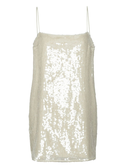 sequin-embellished mini dress