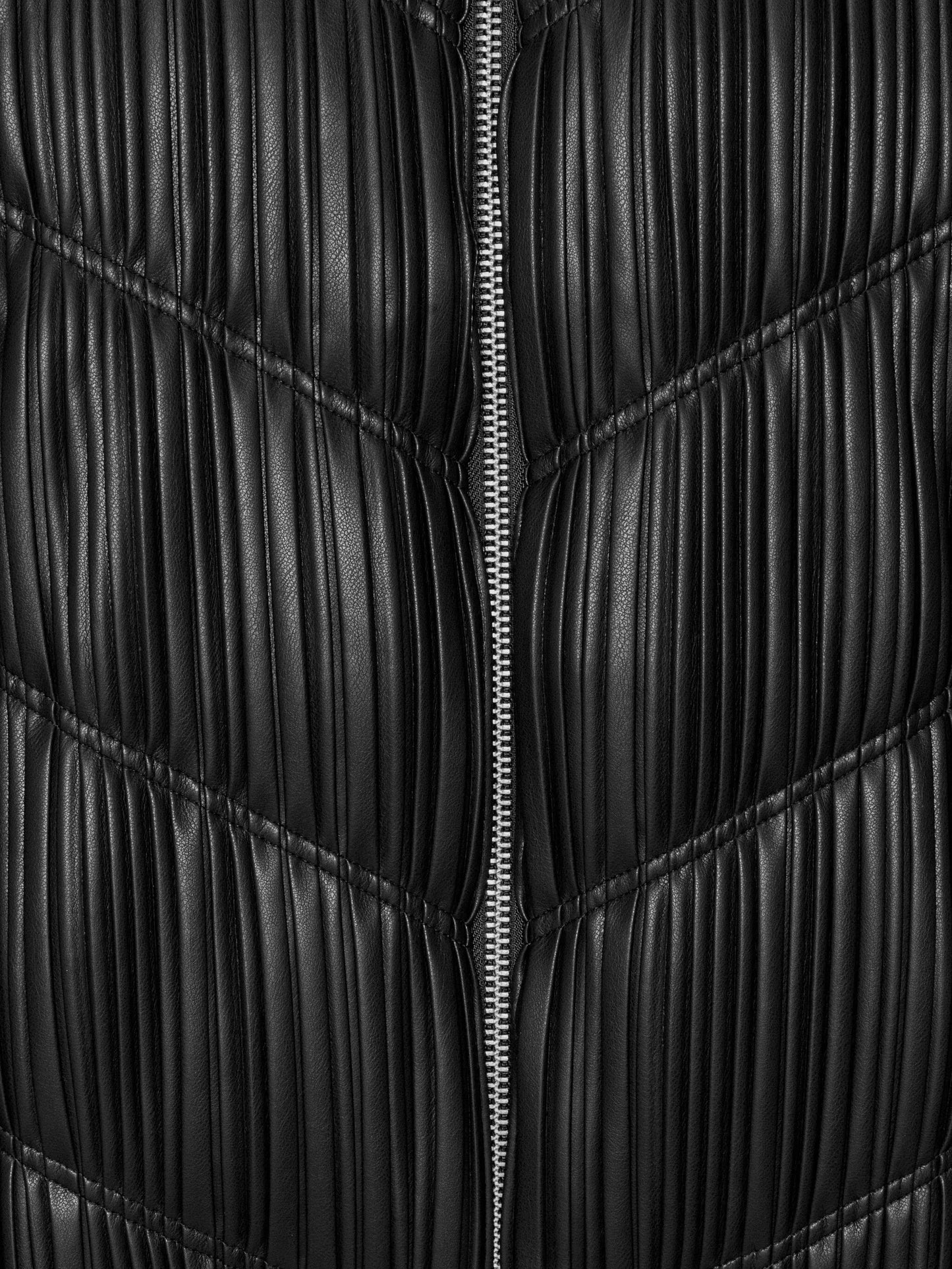 pleated bomber jacket