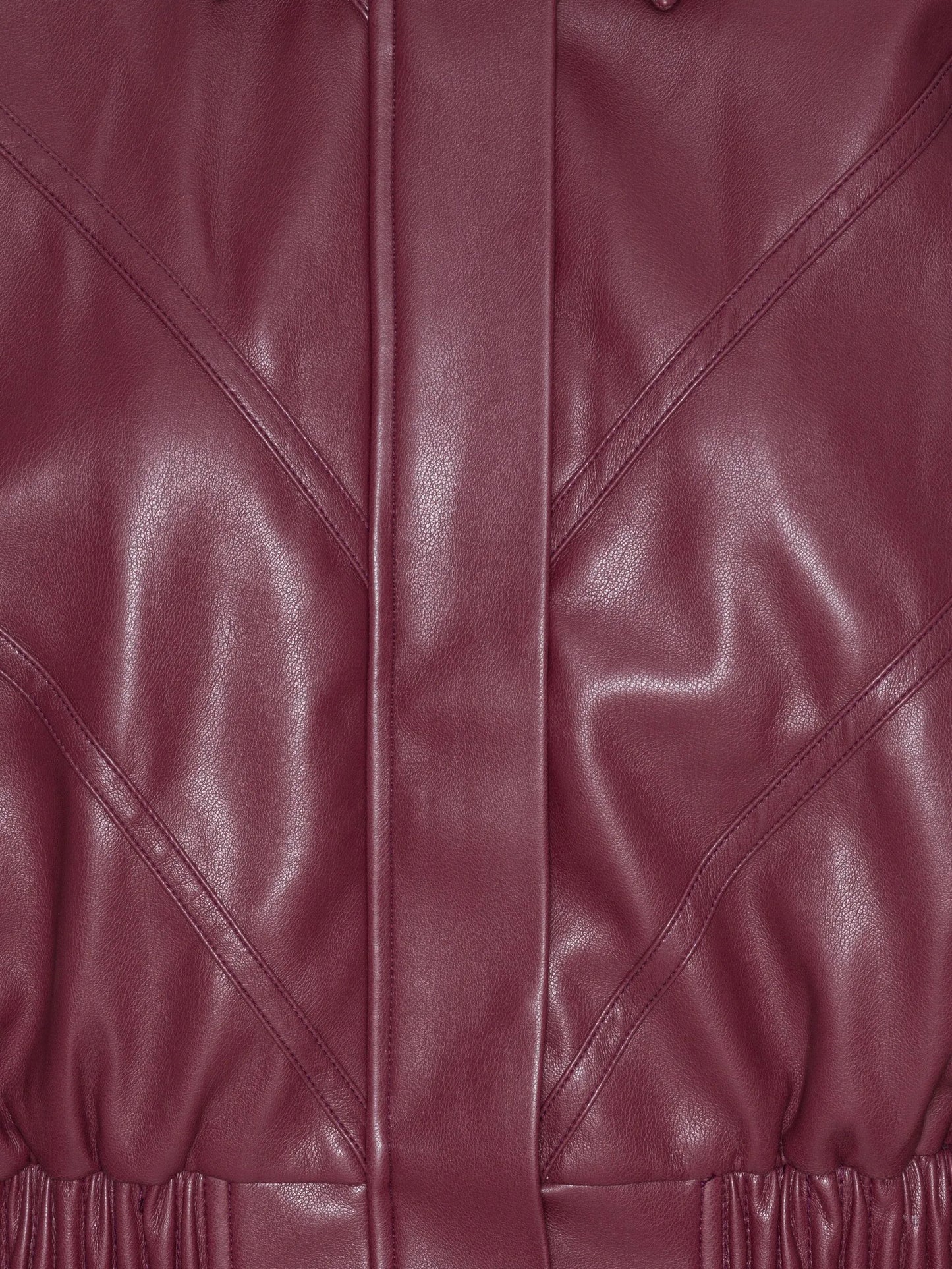 quilted panel bomber jacket