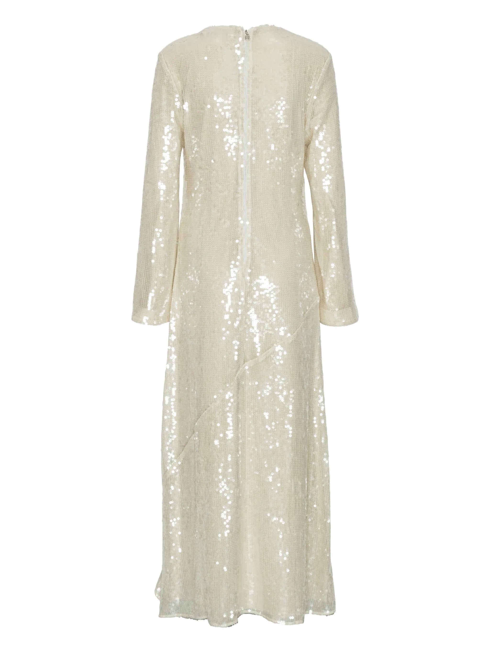 sequin-embellished maxi dress