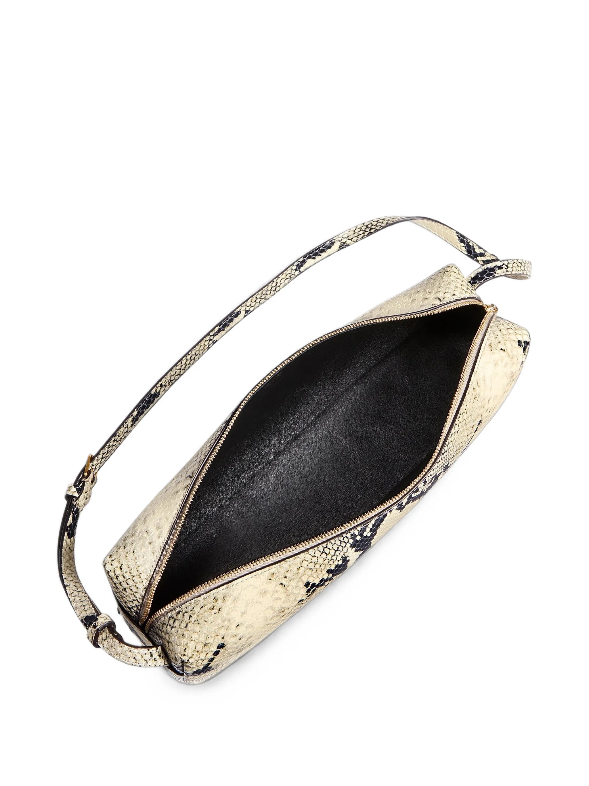 Kye python-embossed leather shoulder bag