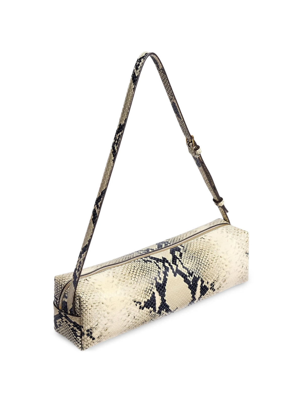 Kye python-embossed leather shoulder bag