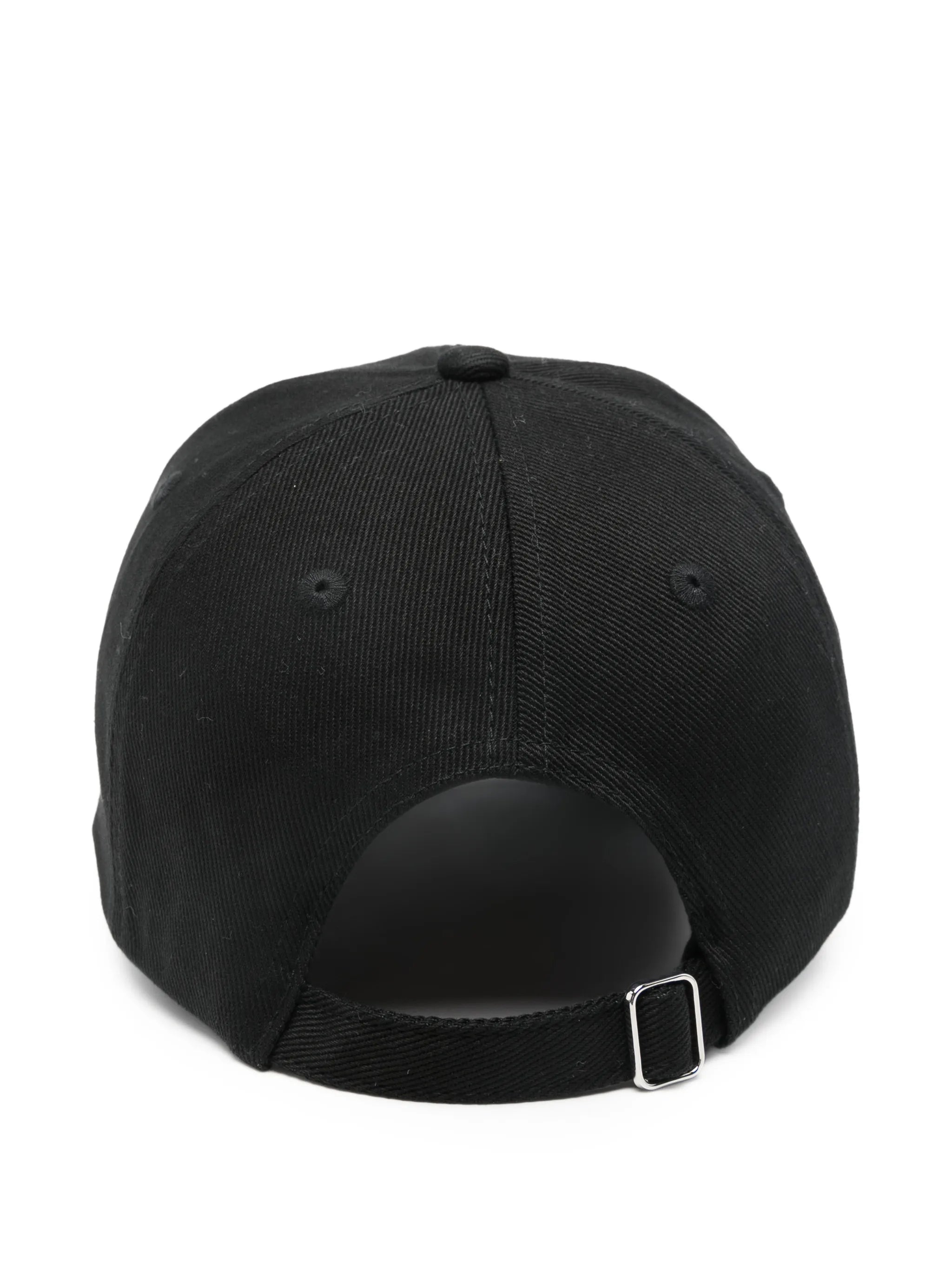warped-logo baseball cap