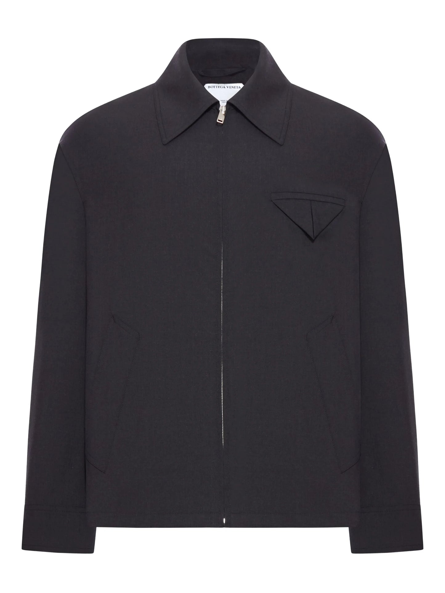 classic collar wool jacket