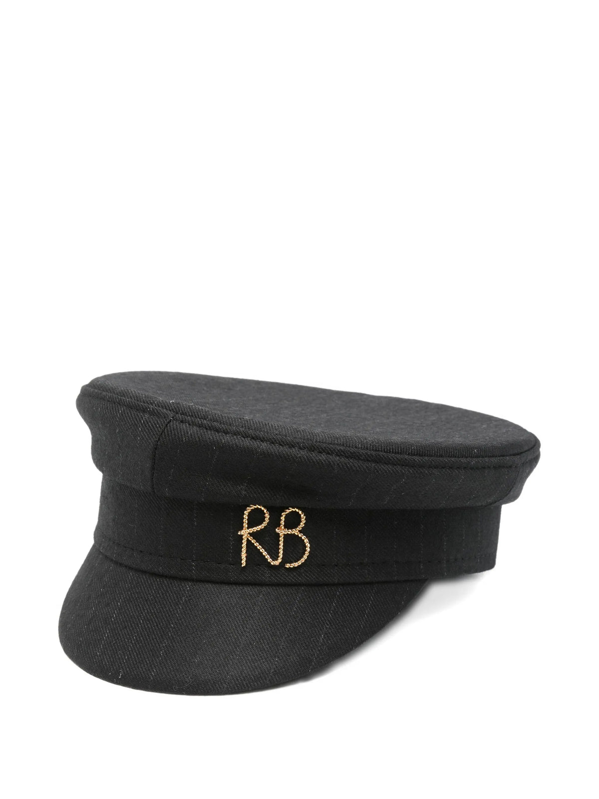 stripe-pattern beret