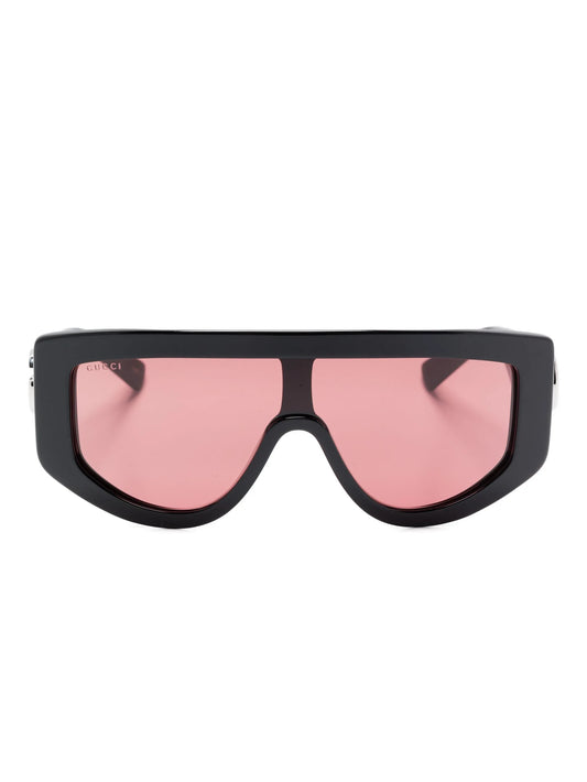 Double G-plaque sunglasses