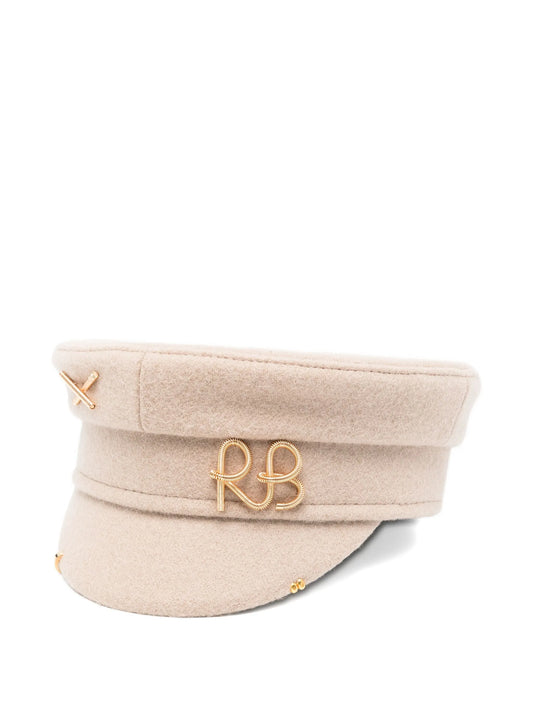 gold-logo cross-detail hat