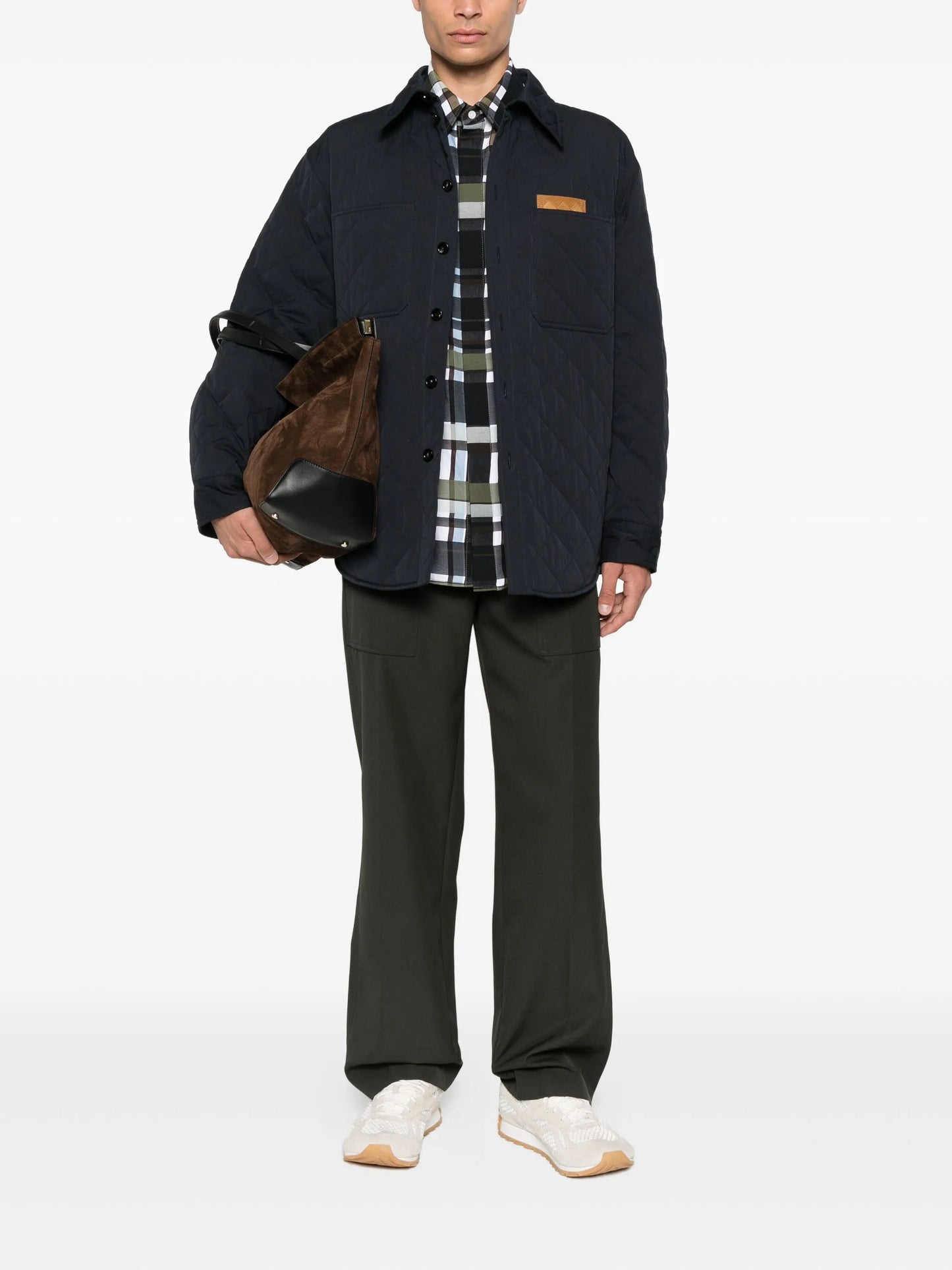 checked cotton shirt