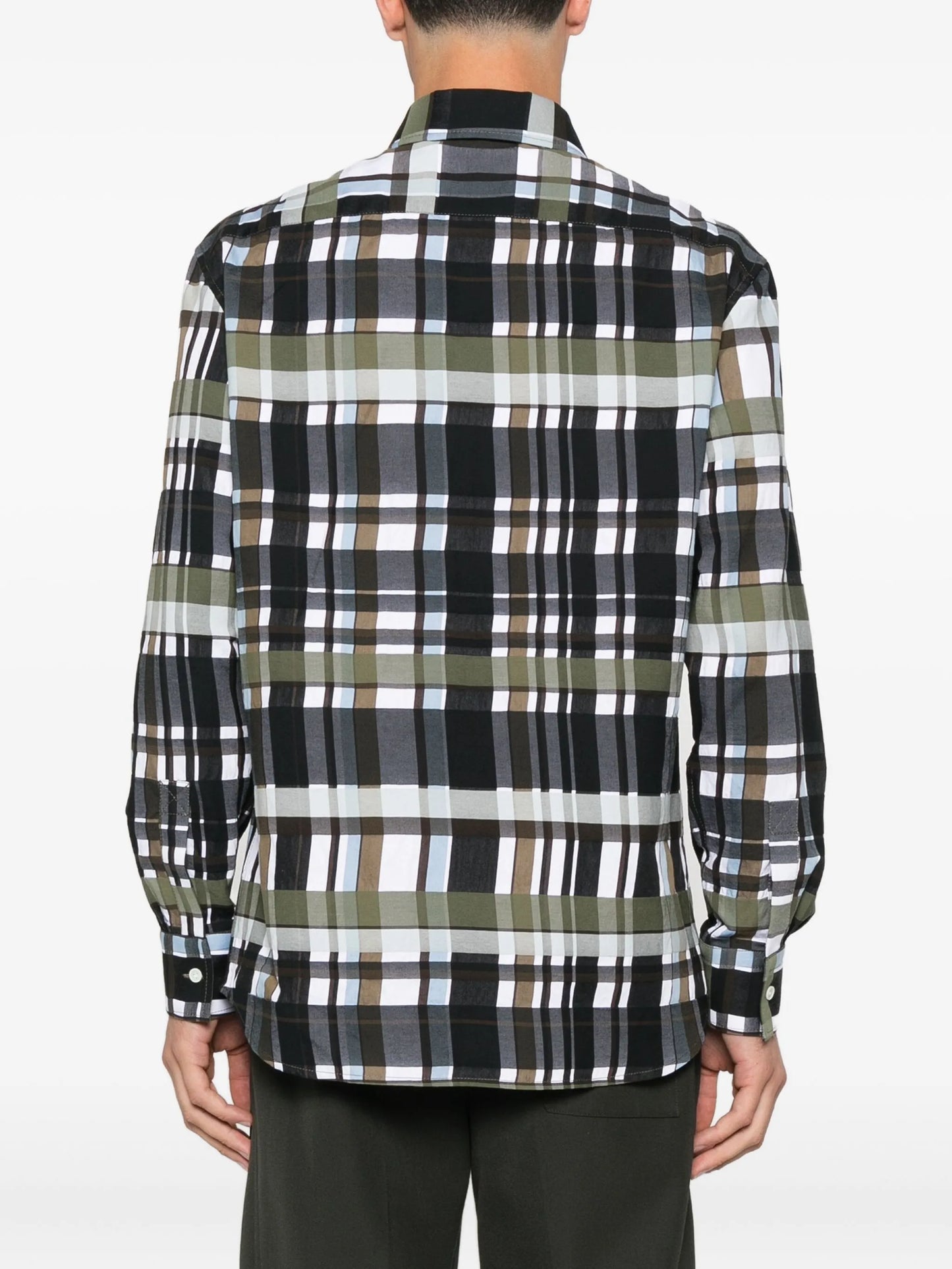 checked cotton shirt