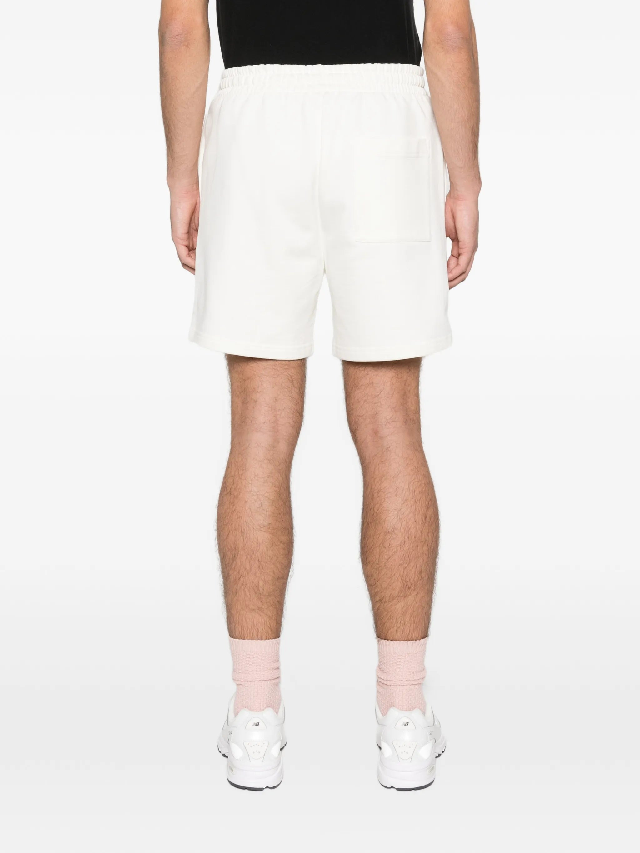 Airbrush Smiley drawstring shorts