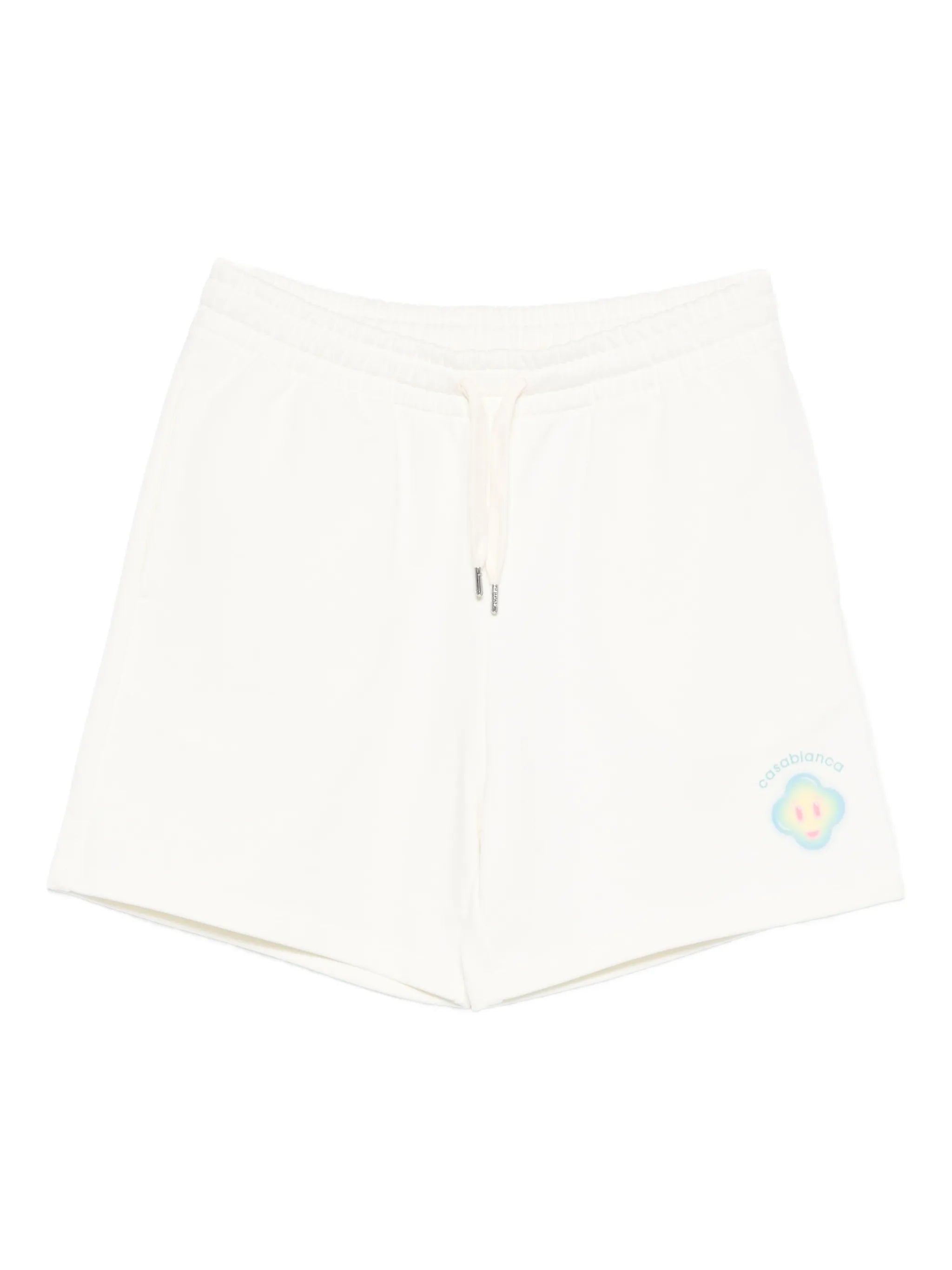 Airbrush Smiley drawstring shorts