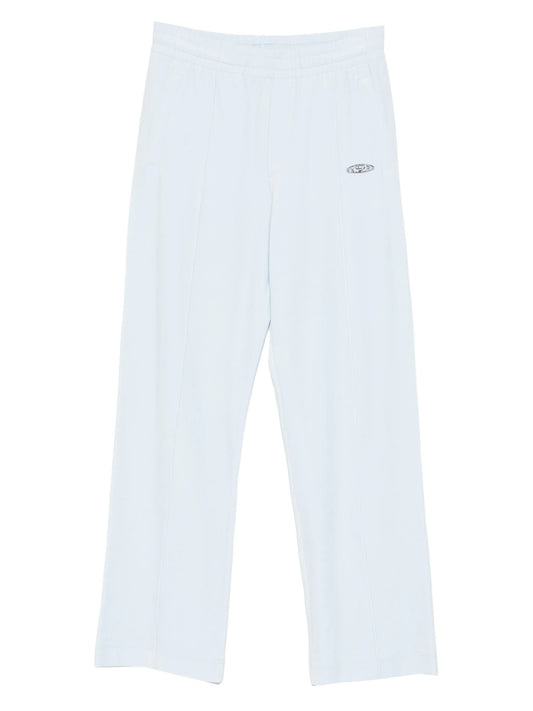 logo-plaque track pants