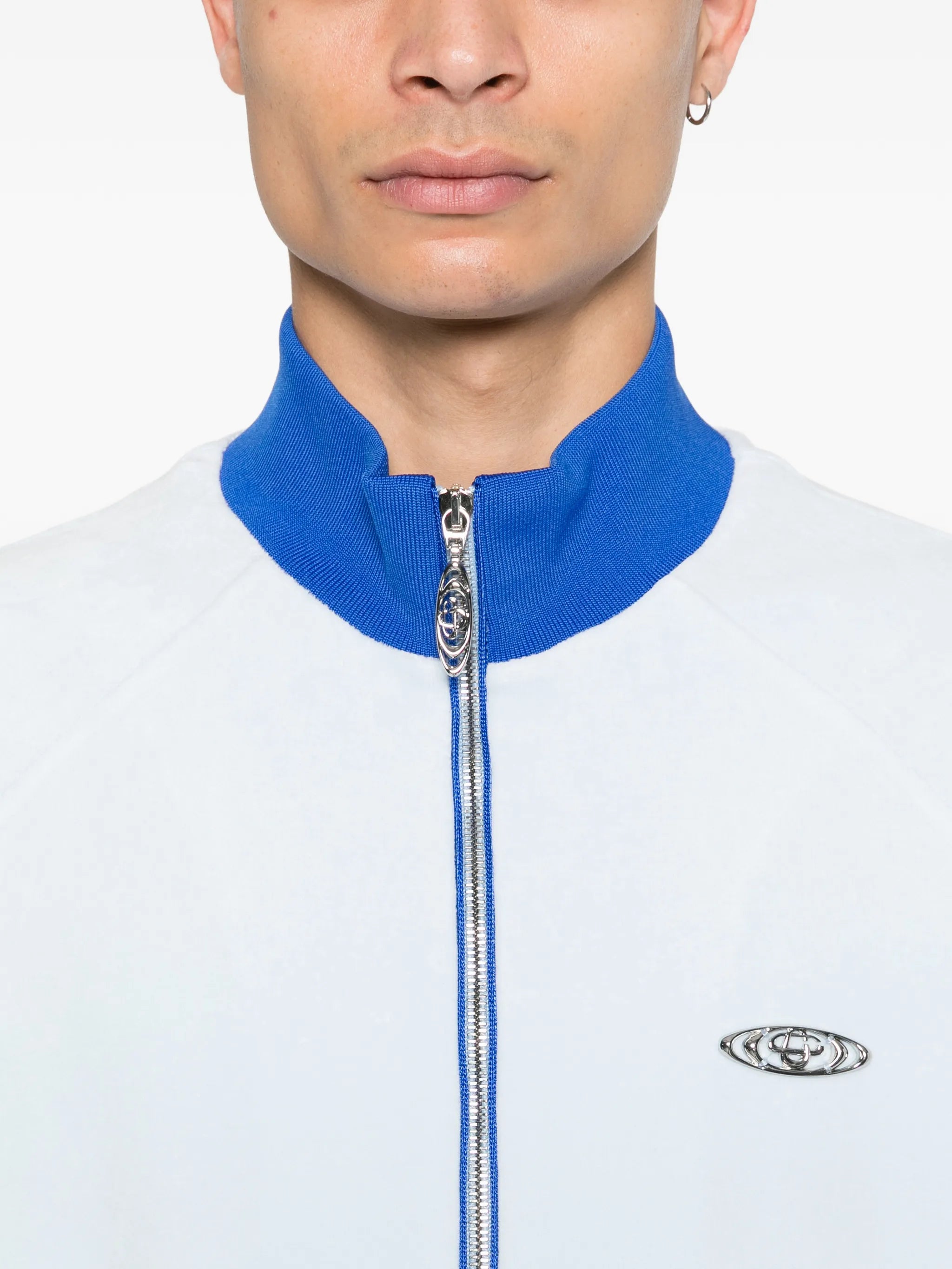 velour zip track jacket