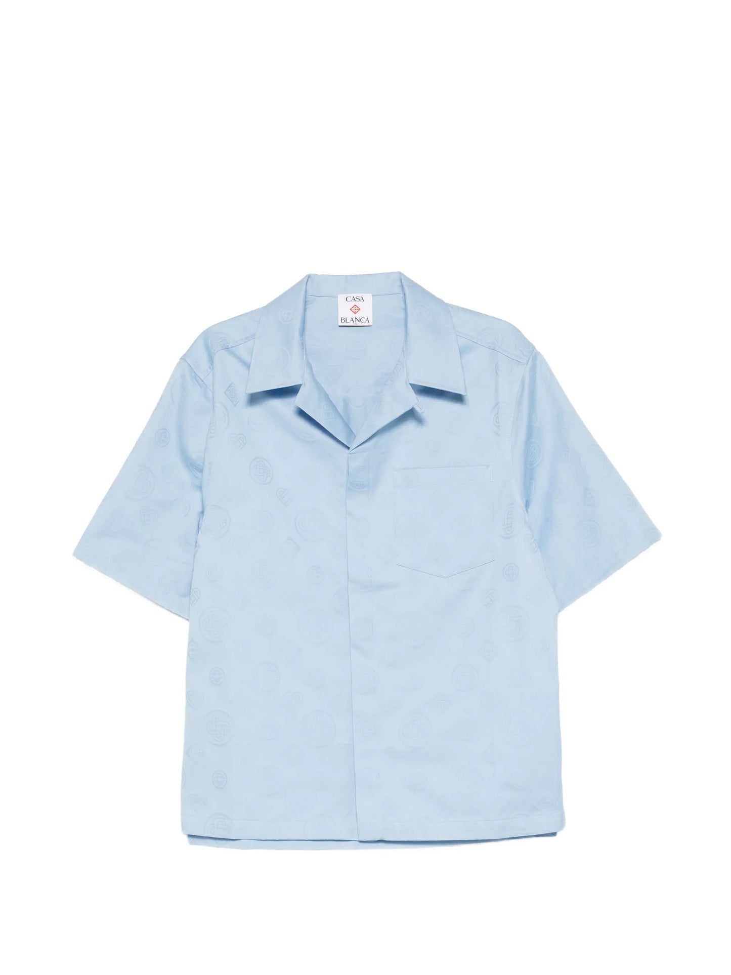 monogram short-sleeve shirt