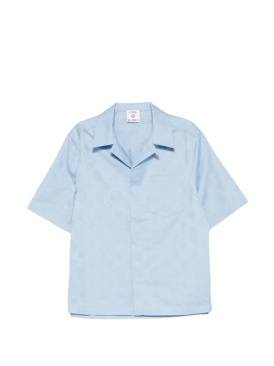 monogram short-sleeve shirt