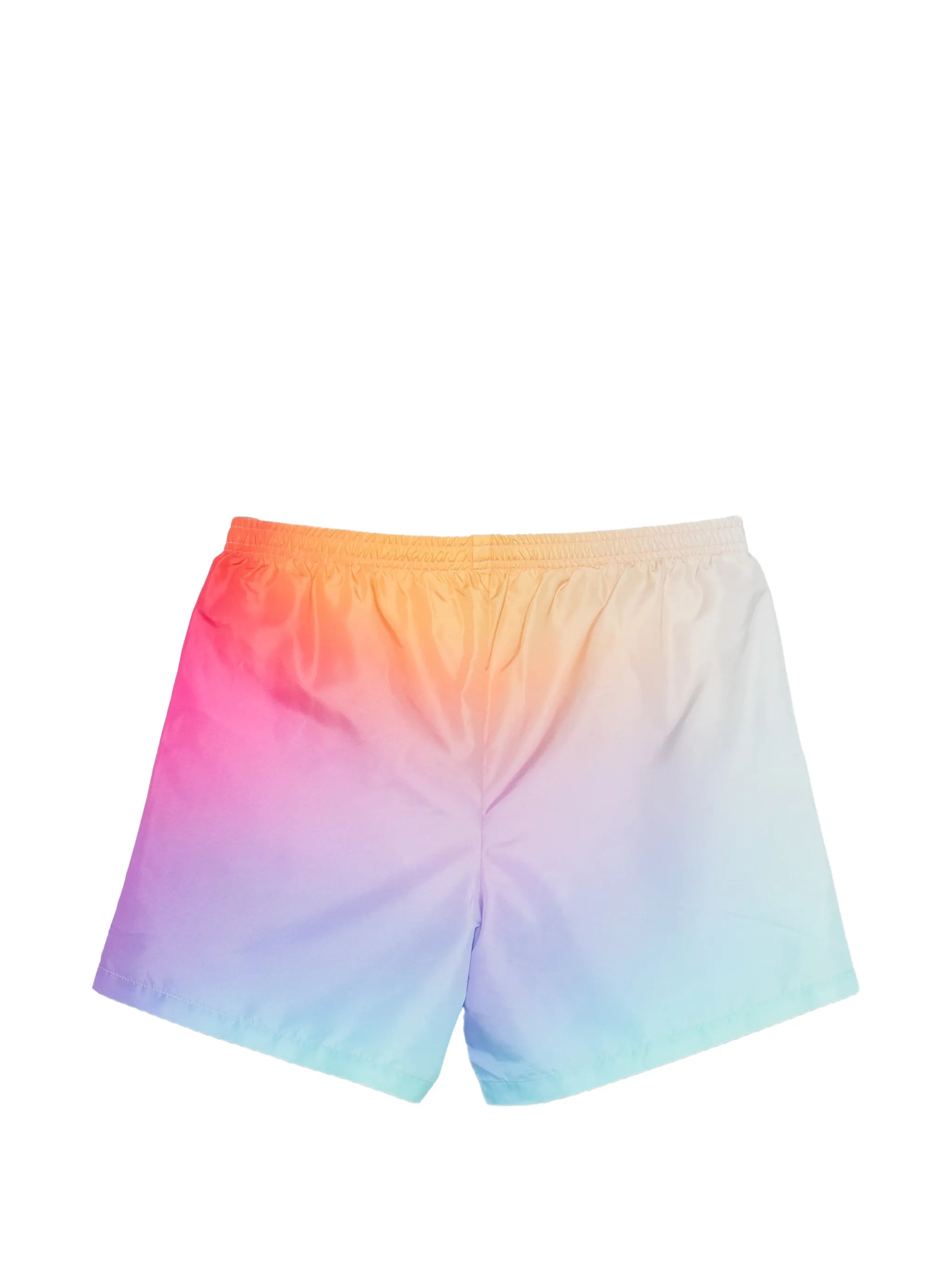 gradient printed swim shorts