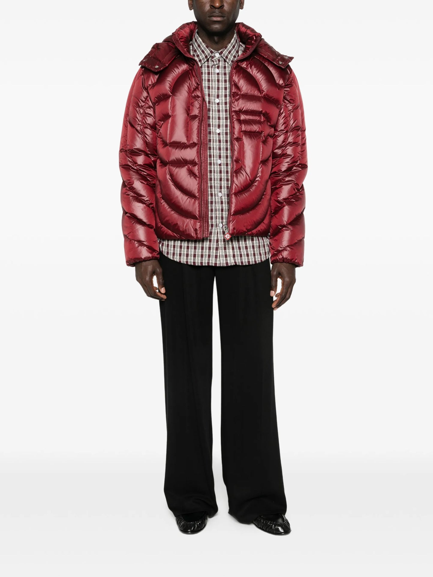 quilted puffer jacket