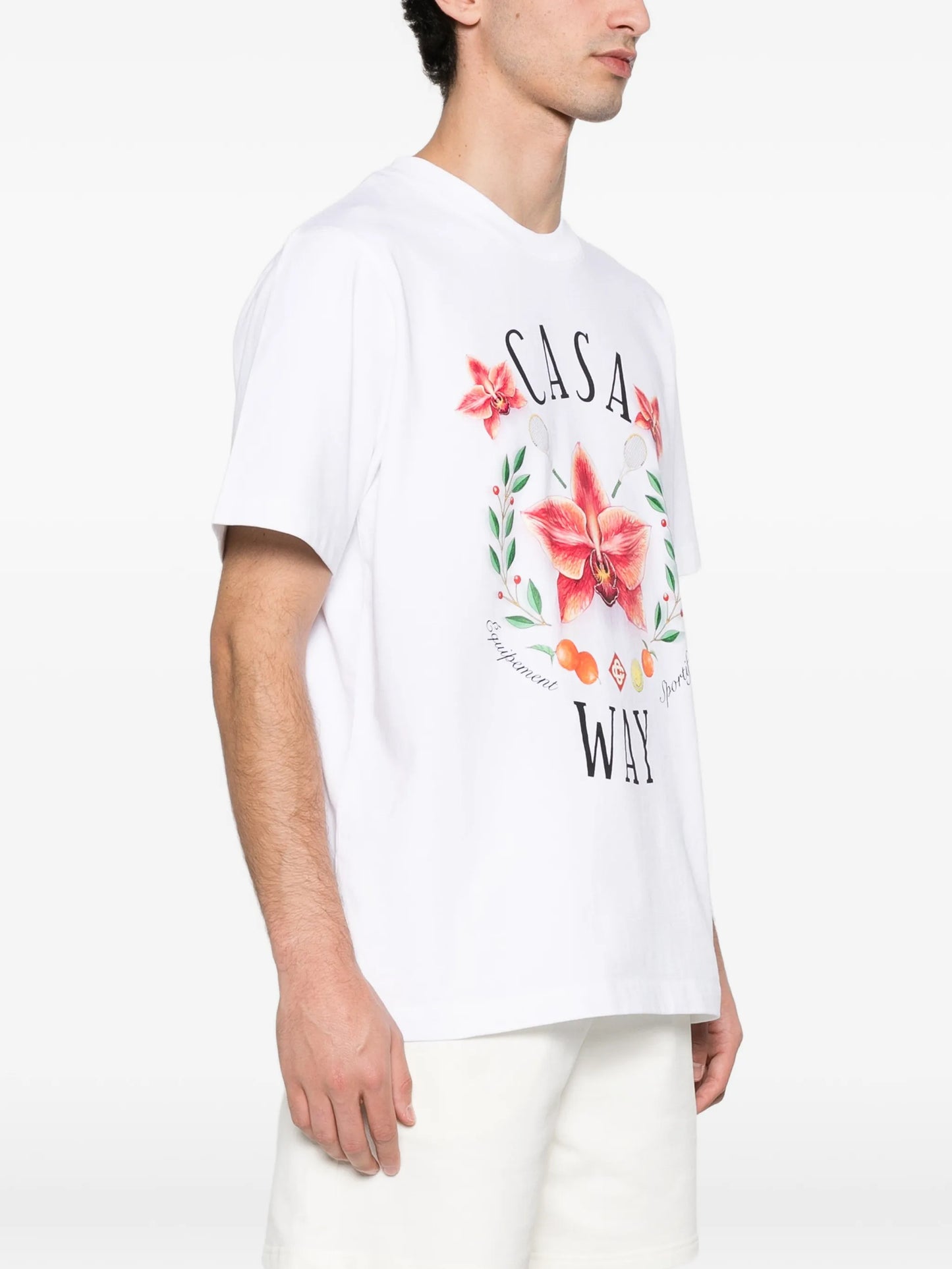 Orchid graphic classic T-shirt