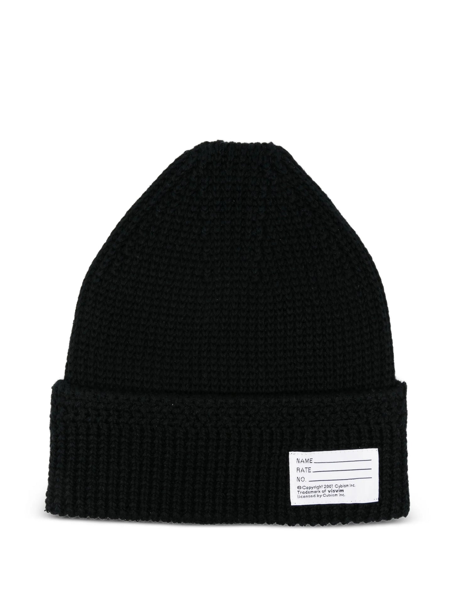 label-detail beanie