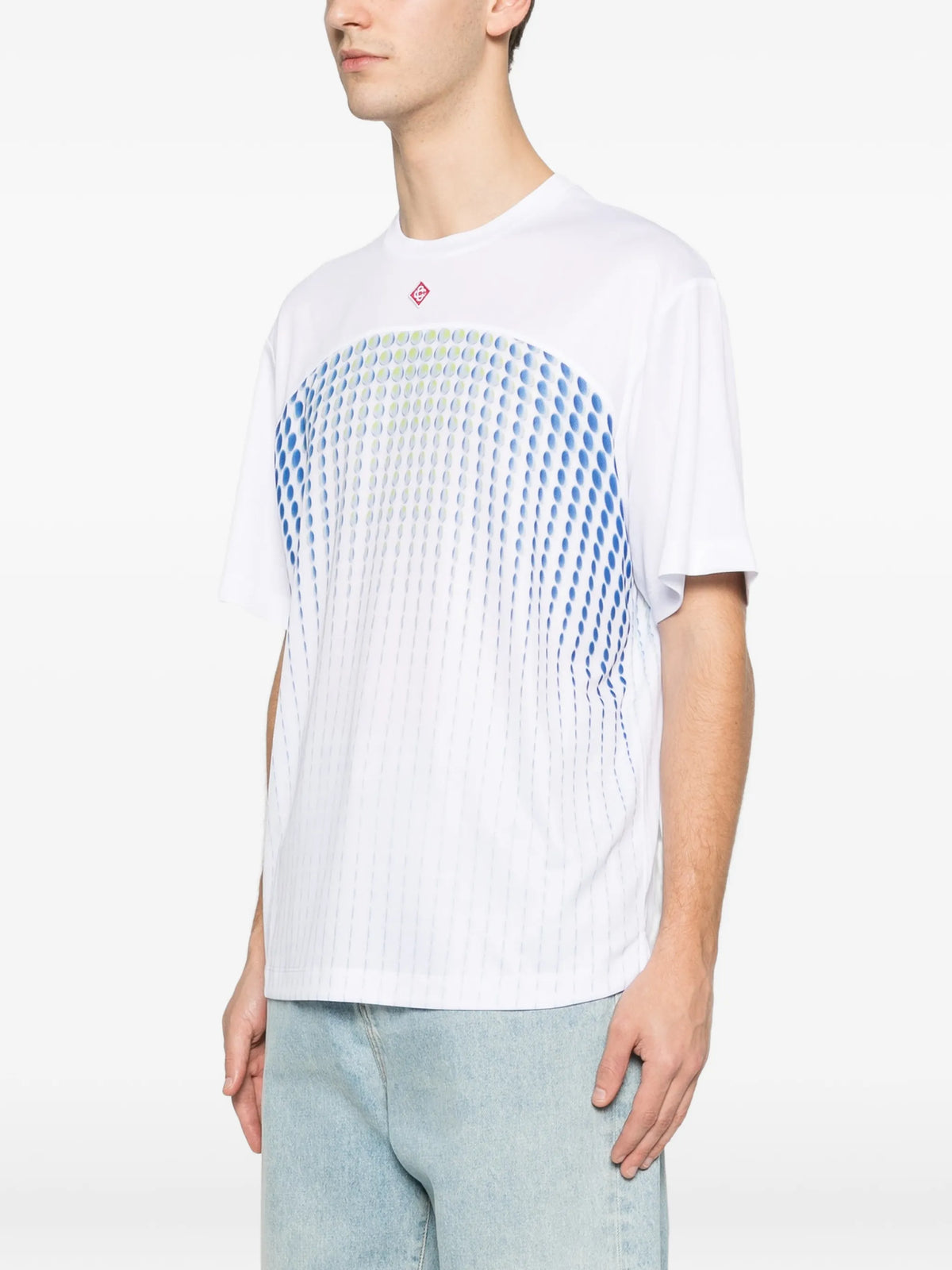 Birdseye mesh T-shirt