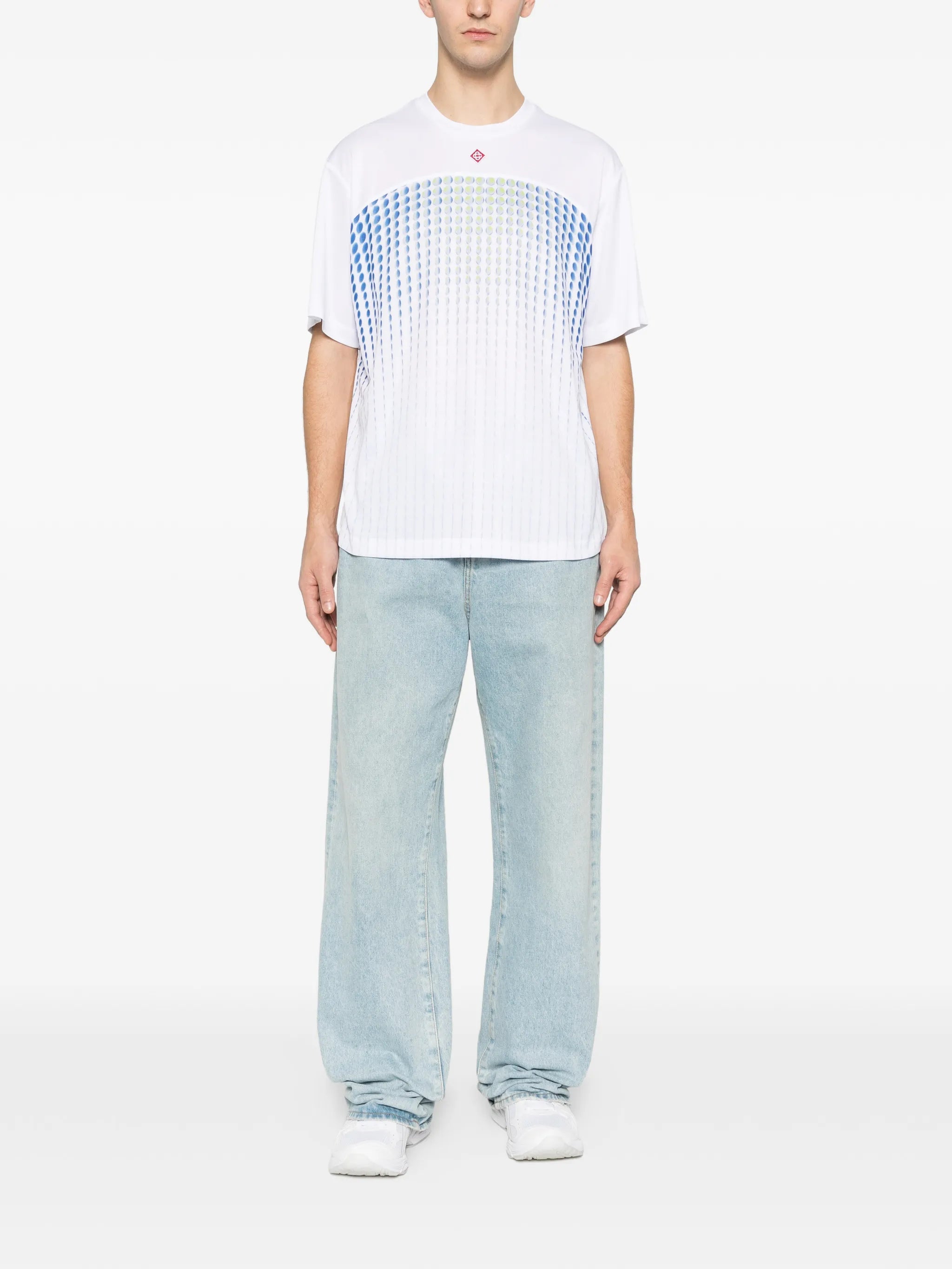 Birdseye mesh T-shirt