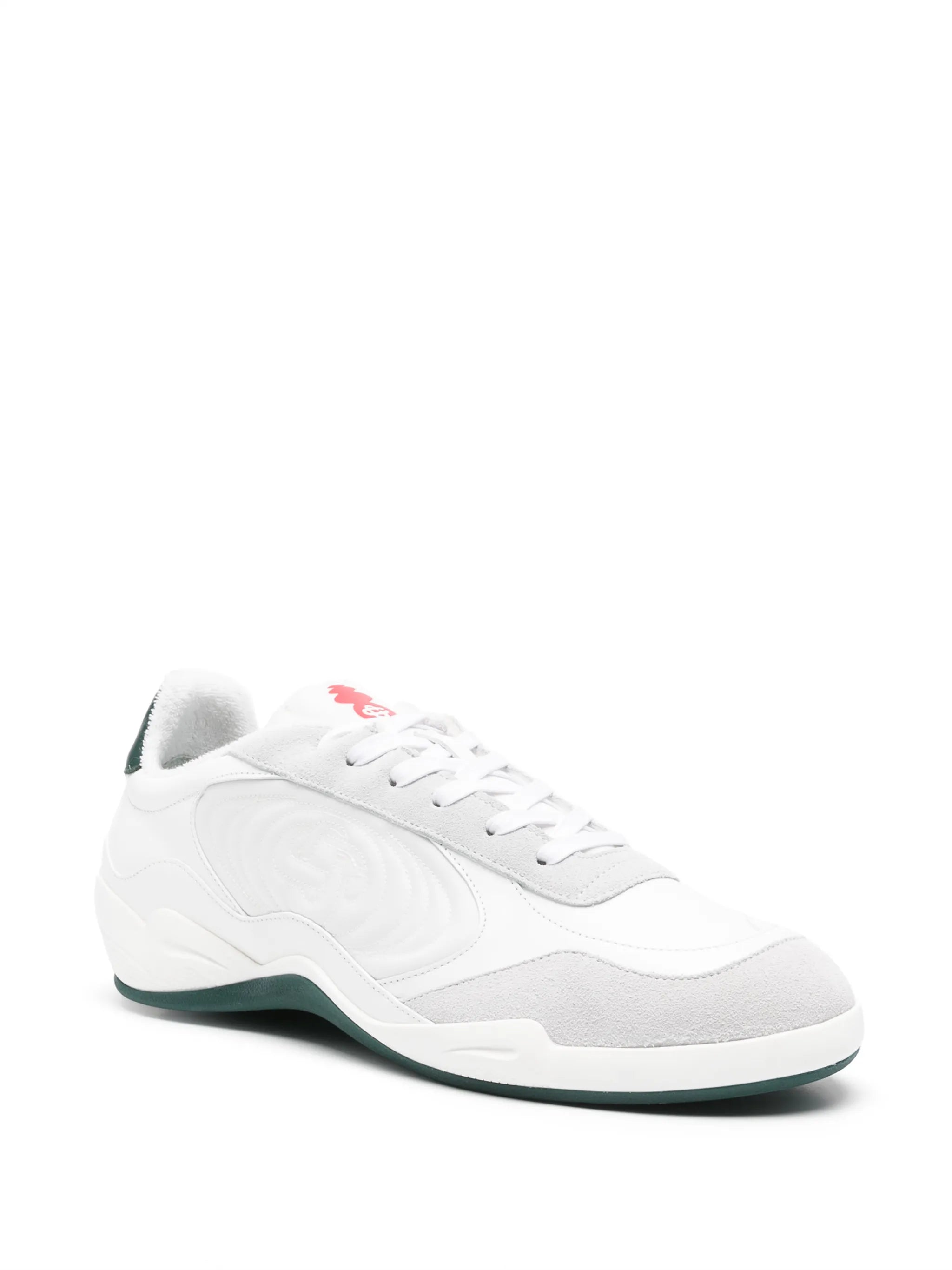 logo-detail lace-up sneakers