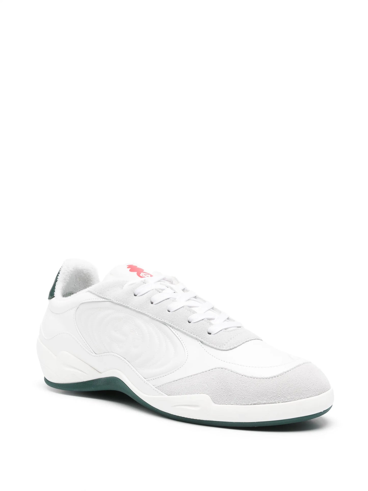 logo-detail lace-up sneakers