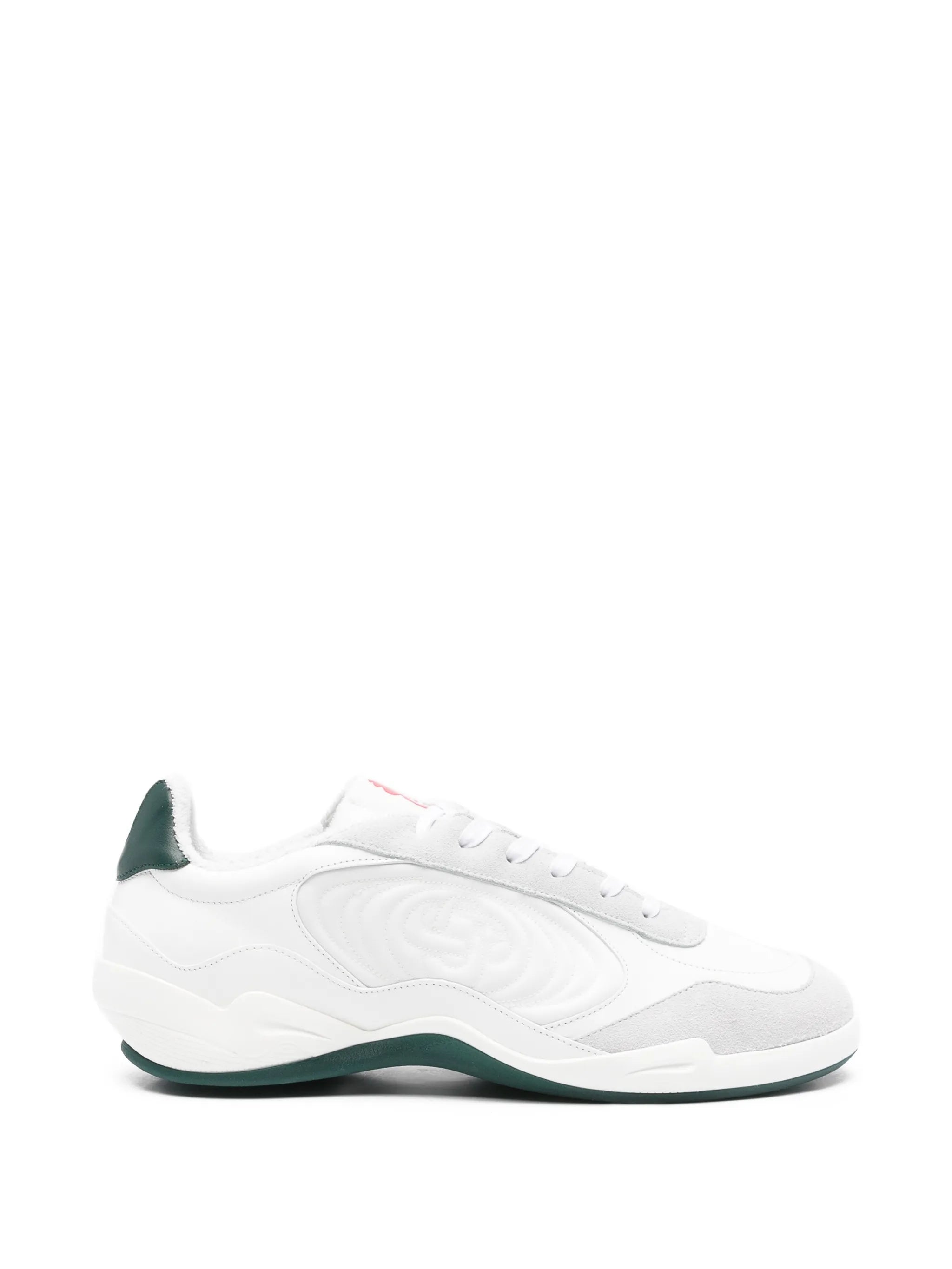 logo-detail lace-up sneakers