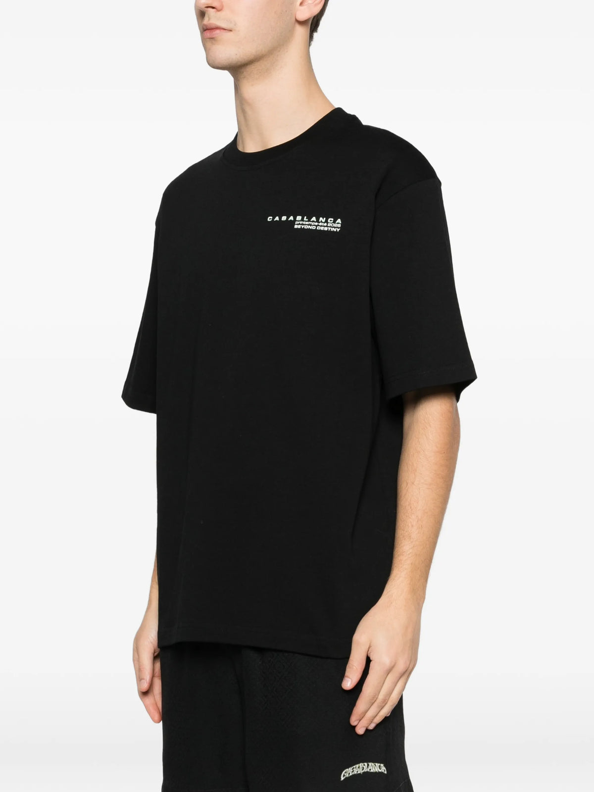 Glitch Orchid oversized T-shirt