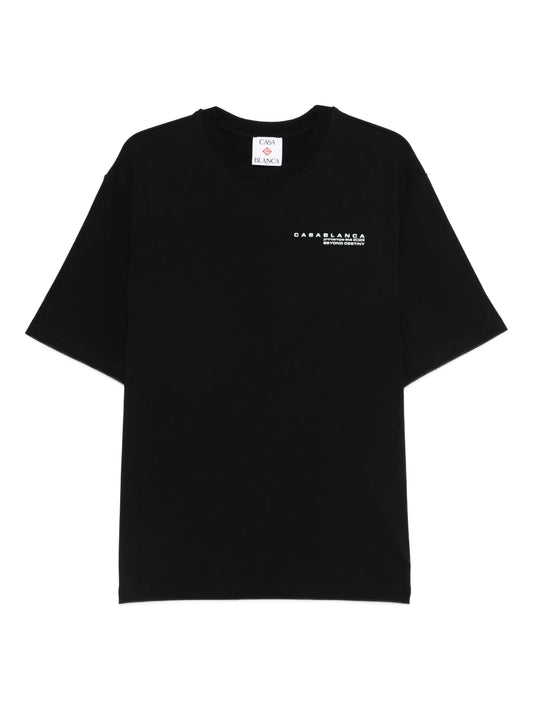 Glitch Orchid oversized T-shirt