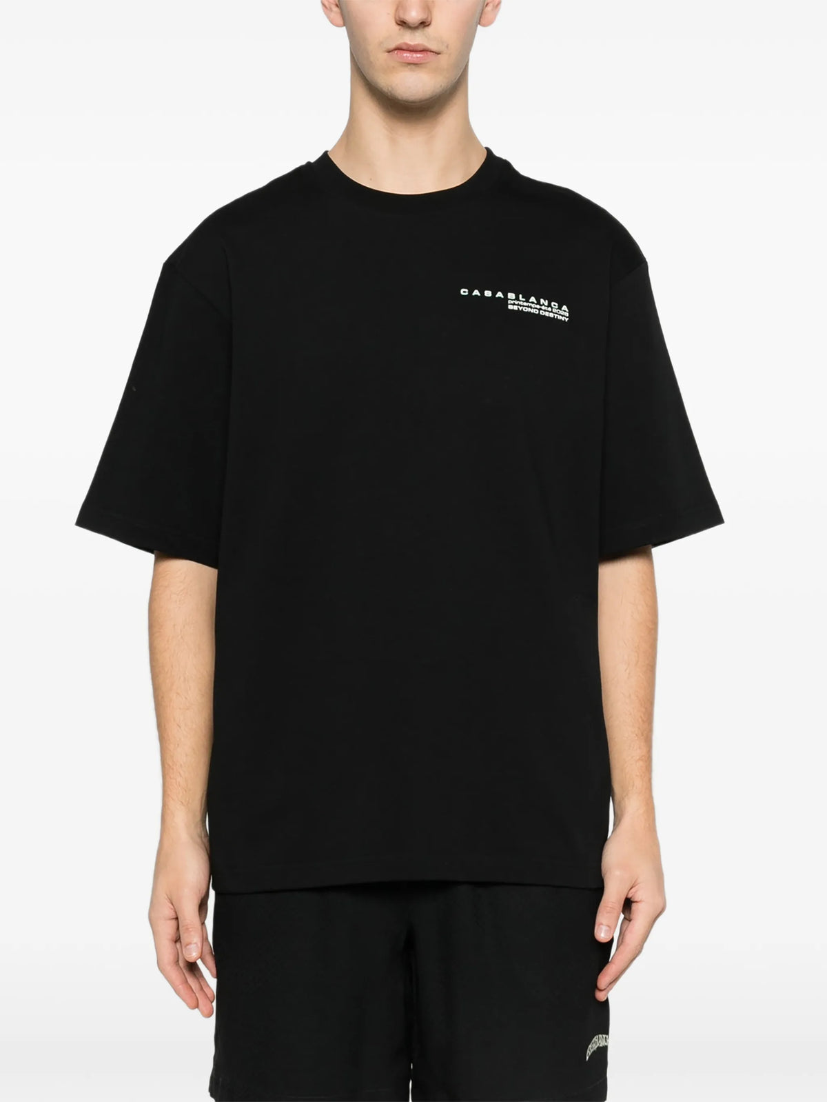 Glitch Orchid oversized T-shirt