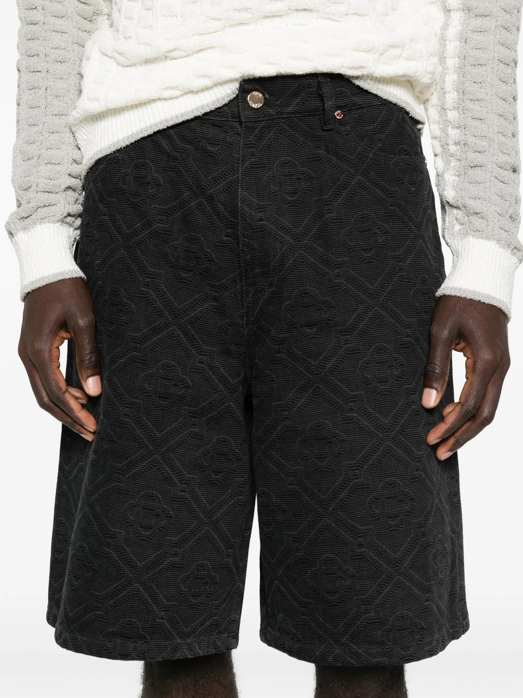 floral pattern shorts