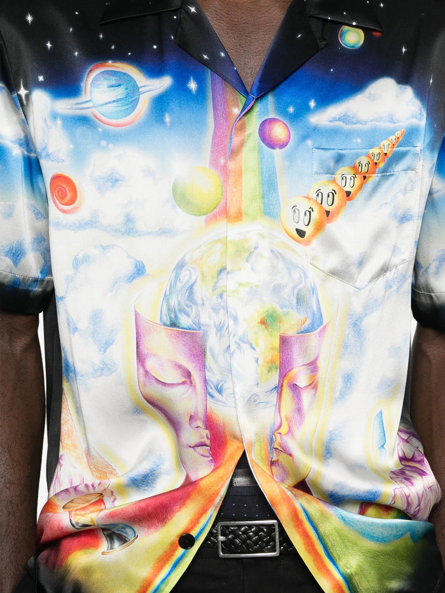 galaxy-pint short-sleeve shirt