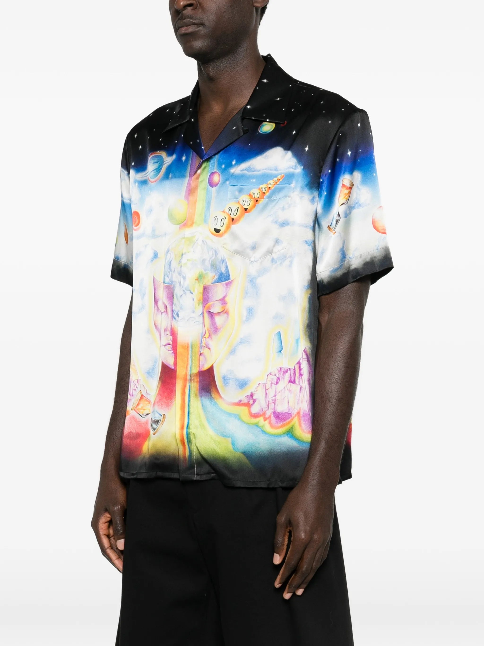 the Essential Experience silk short sleeve shirt