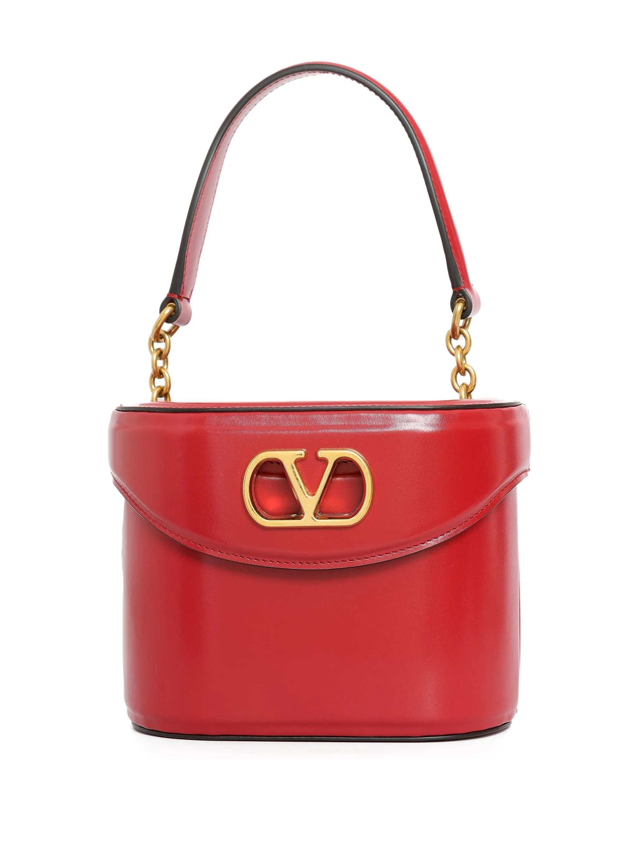 V-logo chain mini bag