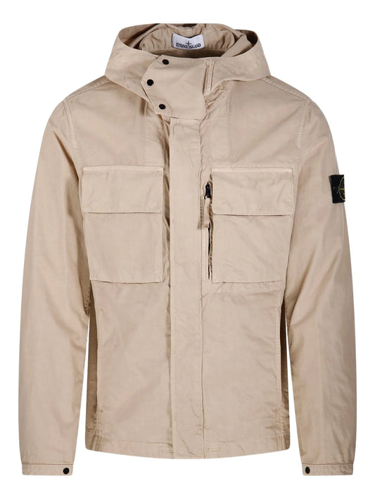 hooded pocket jacket