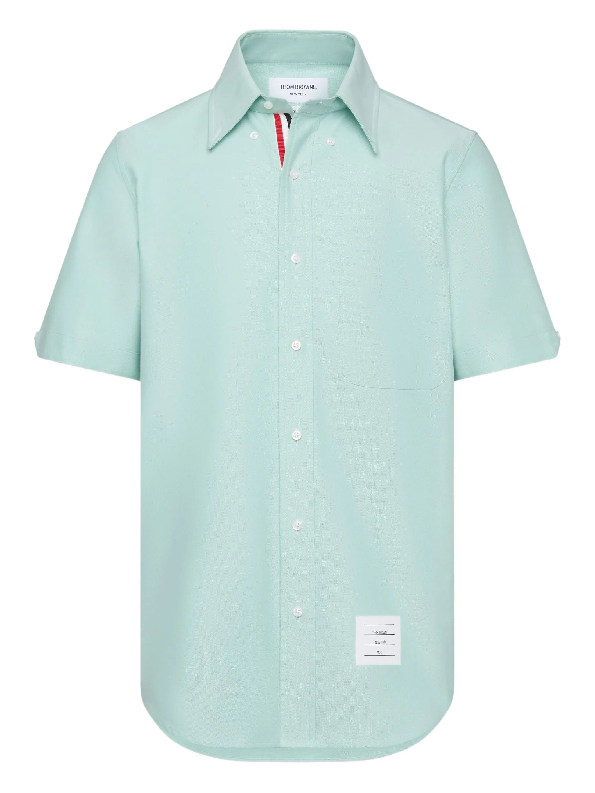 patch-pocket short-sleeve shirt