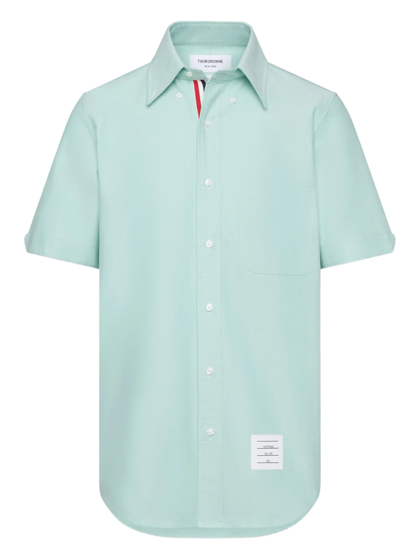 patch-pocket short-sleeve shirt