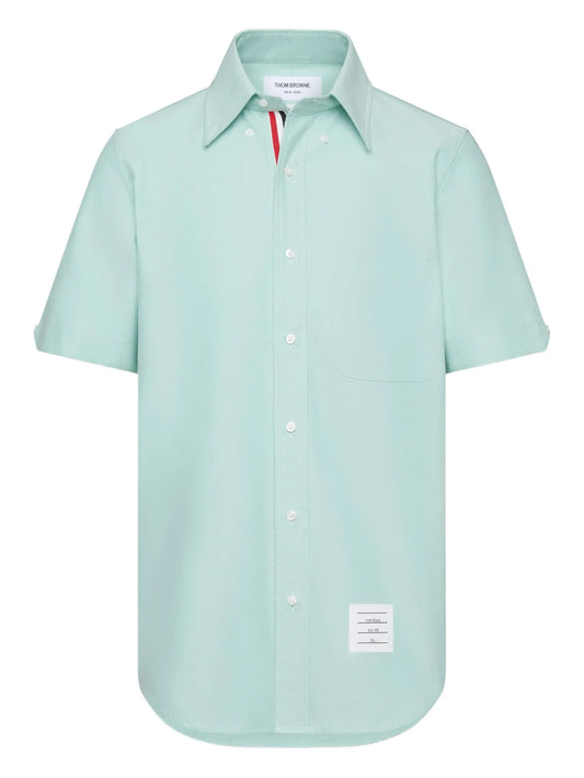 patch-pocket short-sleeve shirt