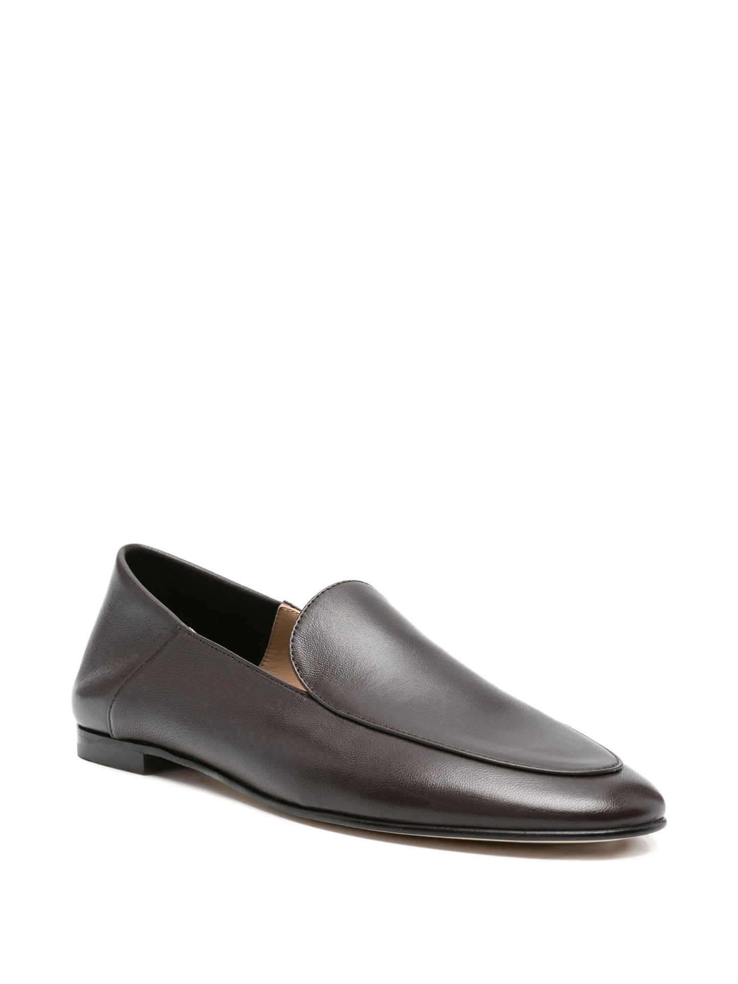 Gio pointed-toe leather loafers