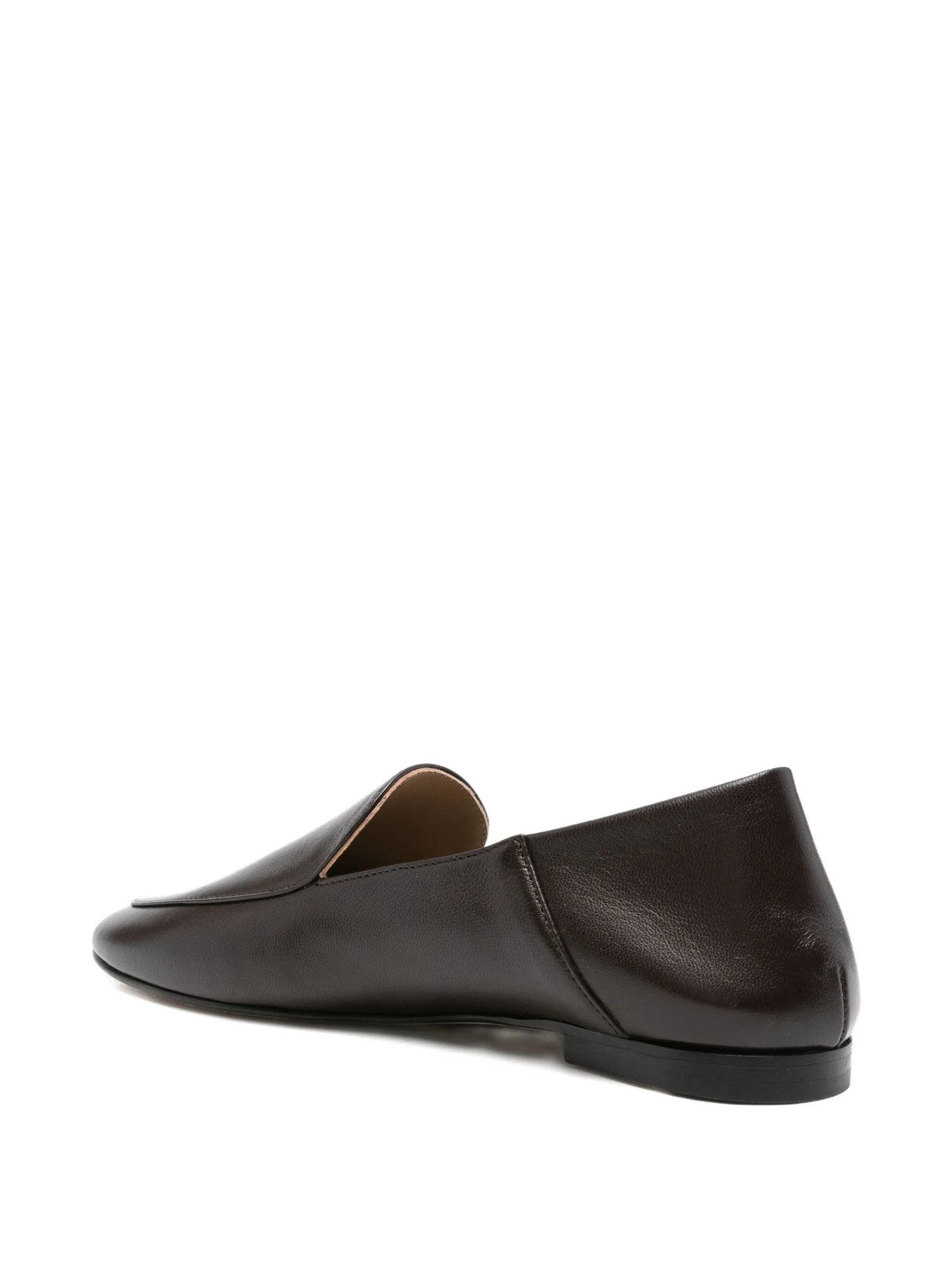 Gio pointed-toe leather loafers