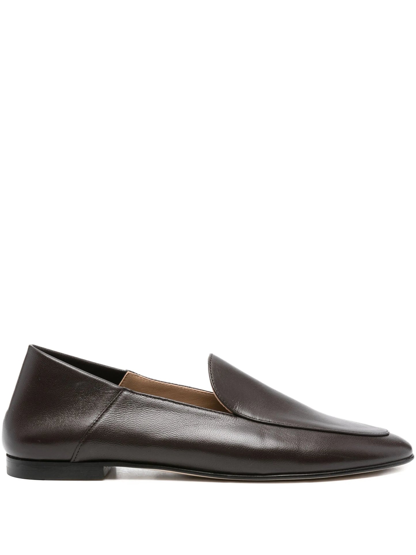 Gio pointed-toe leather loafers