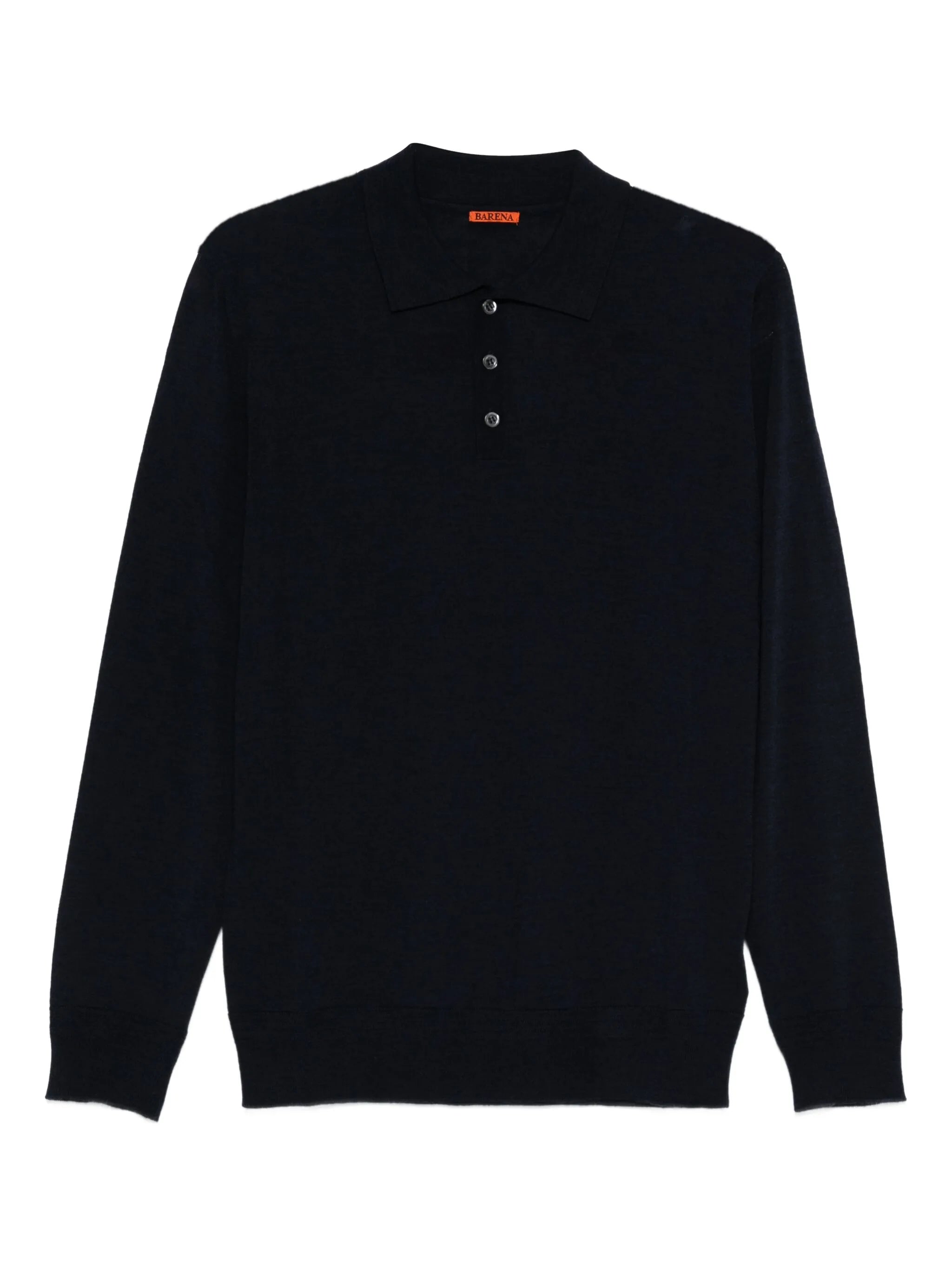 long-sleeve polo shirt